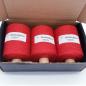 Preview: Glitzer Beilaufgarn Salsa Red-  3000m - (Packung)