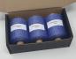 Preview: Glitzer Beilaufgarn Violett/Silber -  3000m - (Packung)