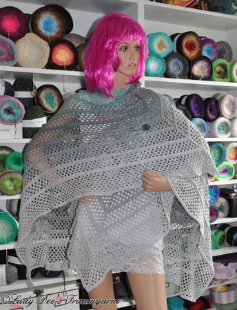 Häkelanleitung "Silhouette" Poncho von Tanja Schuster