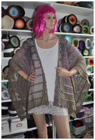 Häkelanleitung "Silhouette" Poncho von Tanja Schuster