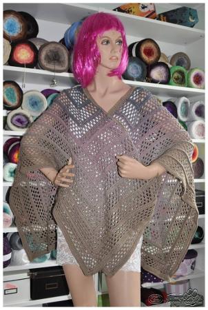 Häkelanleitung "Silhouette" Poncho von Tanja Schuster