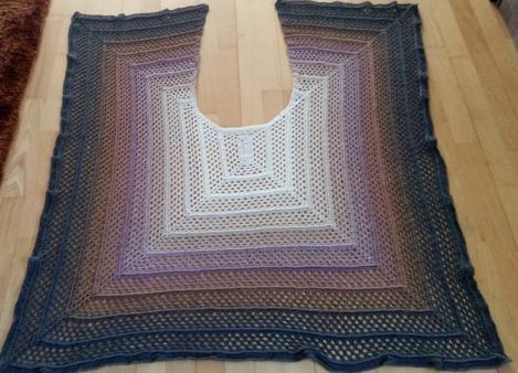Häkelanleitung "Silhouette" Poncho von Tanja Schuster