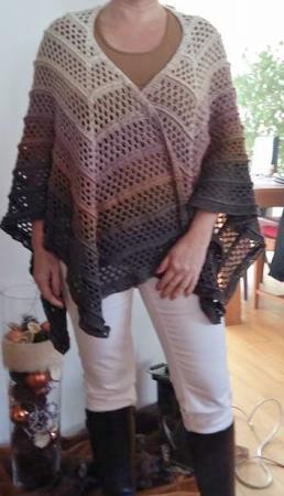 Häkelanleitung "Silhouette" Poncho von Tanja Schuster