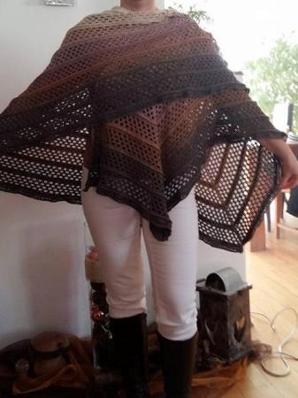Häkelanleitung "Silhouette" Poncho von Tanja Schuster