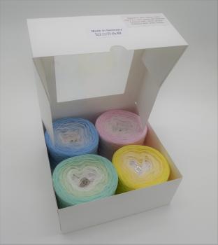 Preview: Blüten in Pastell - 4 Bobbelinis