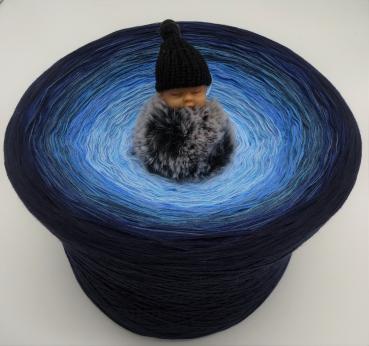 Gigantischer Bobbel - Blue Wonder (Baby Anhänger inkl.)
