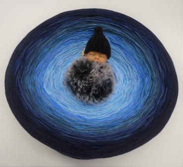 Gigantischer Bobbel - Blue Wonder (Baby Anhänger inkl.)