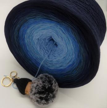 Preview: Gigantischer Bobbel - Blue Wonder (Baby Anhänger inkl.)
