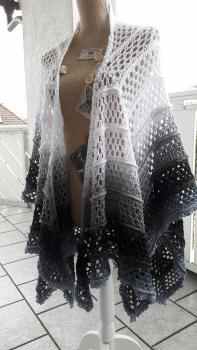 Häkelanleitung "Silhouette" Poncho von Tanja Schuster