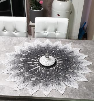 Häkelanleitung Sternchendecke "Sonnenkuss" von Lady Dee's Traumgarne