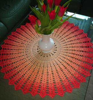 Preview: Häkelanleitung Sternchendecke 