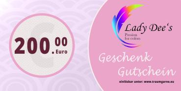 Geschenkgutschein 200