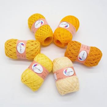 5 Uni Lacegarne + 1 Knäul geschenkt - 300g - (5-46--72-77-103-115)