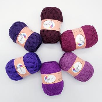Preview: 5 Uni Lacegarne + 1 Knäul geschenkt - 300g (14-19-32-84-86-90)