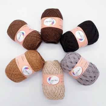 Preview: 5 Uni Lacegarne + 1 Knäul geschenkt - 300g - (39-61-63-64-75-81)