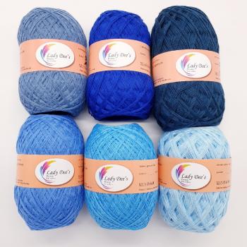 Preview: 5 Uni Lacegarne + 1 Knäul geschenkt - 300g - (07-30-43-44-50-51)