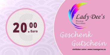 Geschenkgutschein 20
