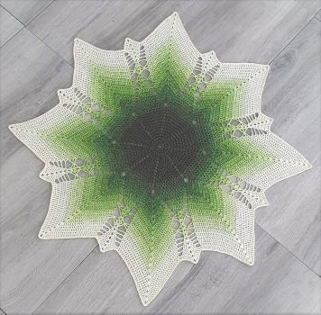 Häkelanleitung Sternchendecke "Astra" von Lady Dee's Traumgarne