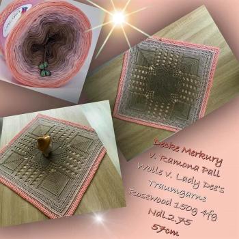 Häkelanleitung Deckchen "Merkury" von Lady Dee's Traumgarne