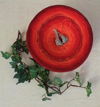 Gigantischer Bobbel - Red Roses (Baby Anhänger inkl.)