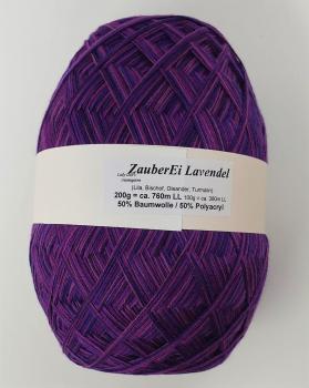 Lady Dee's ZauberEi - Lavendel - 200g - 4fädig
