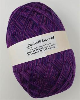 Preview: Lady Dee's ZauberEi - Lavendel - 200g - 4fädig