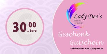 Geschenkgutschein 30