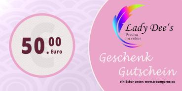 Geschenkgutschein 50