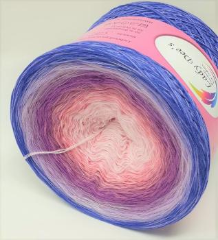 500g Mega-Bobbel + Anleitung "Sternengalaxie" - Jeden Tag ein Knötchen (für 24 Tage)