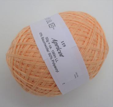 Preview: Lace Garn - Apricot - (119)
