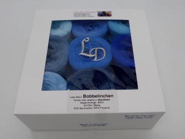 Farben des Lebens (4fädig-900m)  - Blautöne