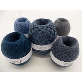 Megapaket Blue Jeans (5 Knäule) - 600g - (Z021-34-43-48-51)