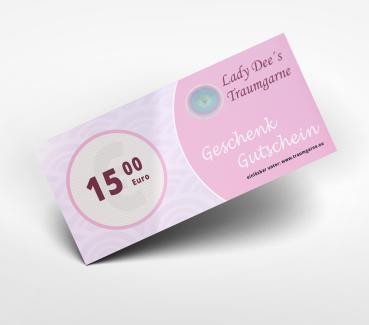 Geschenkgutschein 15