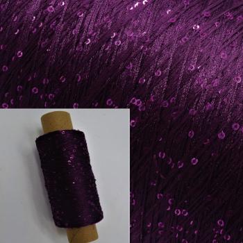Pailletten Beilaufgarn Purple
