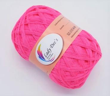 Lace Garn - Neon Pink- 3fädig (134)