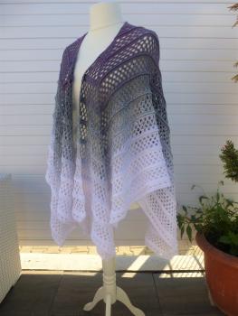 Häkelanleitung "Silhouette" Poncho von Tanja Schuster
