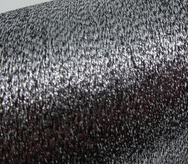 Preview: Lurex Schwarz/Silber - 1000m