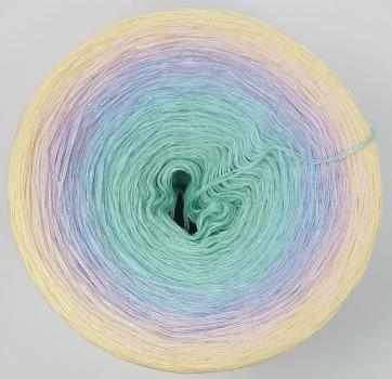 Regenbogen mit Perlmutt - Megabobbel