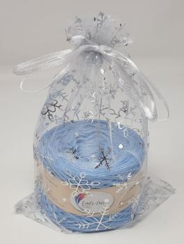Lady Dee's Mini-Blue Ice - 250m + Anleitung Sternchen Bonita