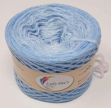 Preview: Lady Dee's Mini-Blue Ice - 250m + Anleitung Sternchen Bonita