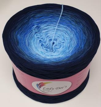 Gigantischer Bobbel - Blue Wonder (Baby Anhänger inkl.)