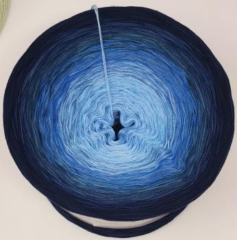 Gigantischer Bobbel - Blue Wonder (Baby Anhänger inkl.)