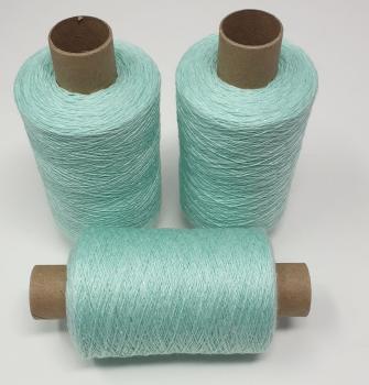 Glitzer Beilaufgarn Mint/Perlmutt/Irisée -  3000m - (Packung)