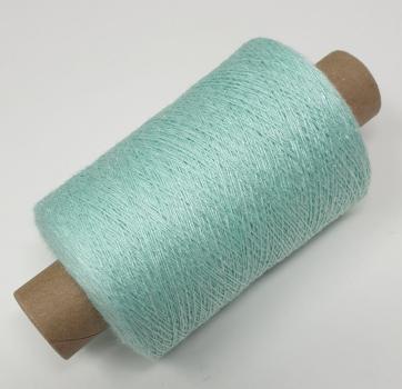 Preview: Glitzer Beilaufgarn Mint/Perlmutt/Irisée -  3000m - (Packung)
