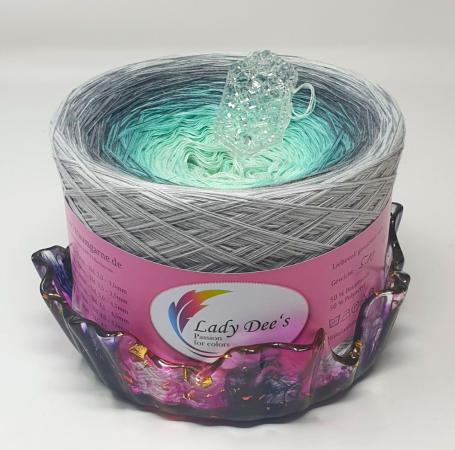 Traumhafte Dekoschale/Bobbelschale aus Epoxidharz