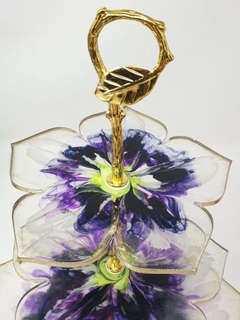 Preview: Etagére aus Epoxidharz