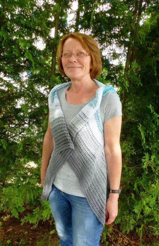 Häkelanleitung "Don't Stop" Weste (Jacke) von Ursula Deppe-Krieger