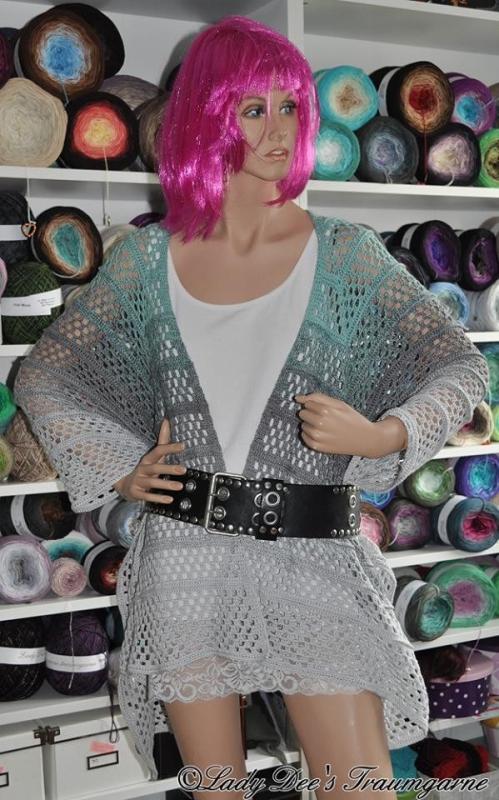 Häkelanleitung "Silhouette" Poncho von Tanja Schuster