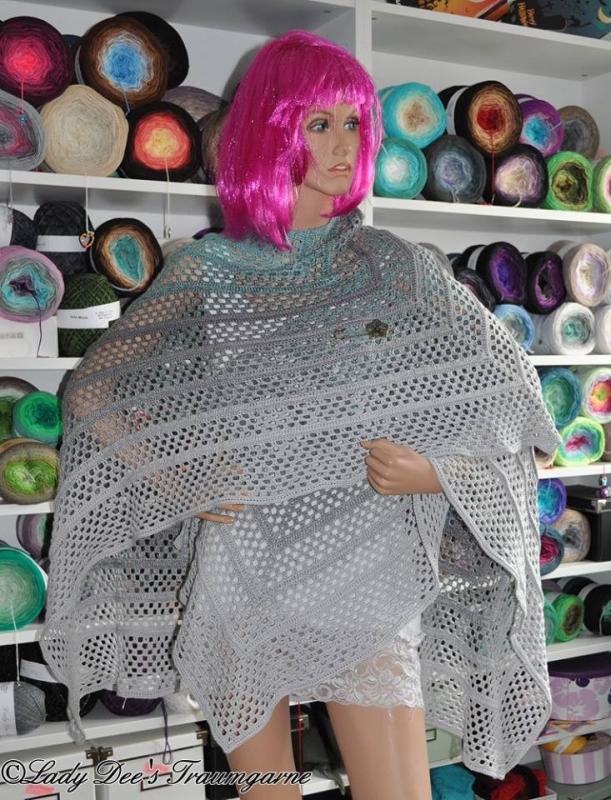Häkelanleitung "Silhouette" Poncho von Tanja Schuster