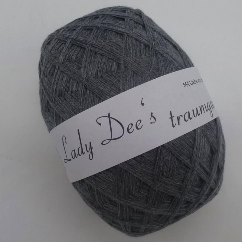 Lace Garn - Grau Meliert -(112)